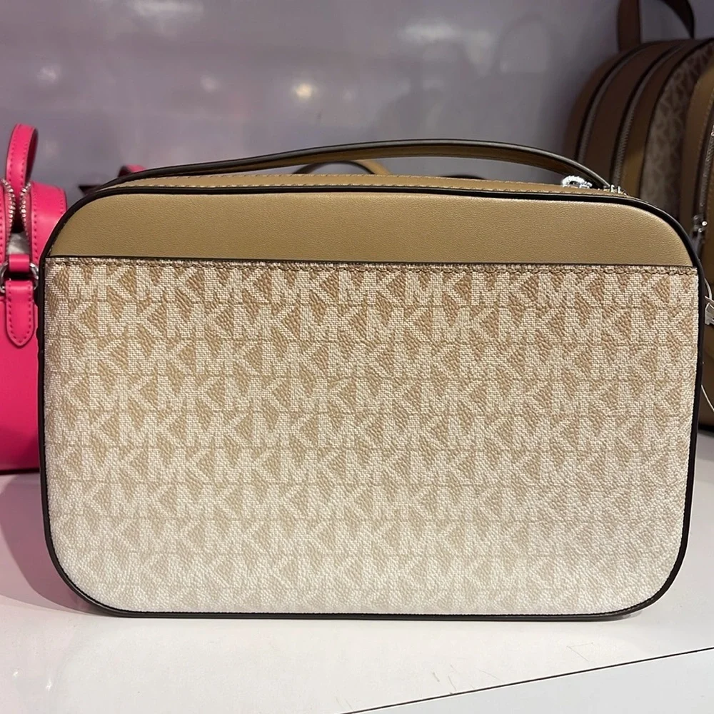 Michael Kors Jet Set Item Large Ombré EW Signature ZP Chain XBody Logo Crossbody